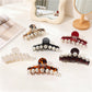 Beau - Stylish Beaded Half Round Claw Clip