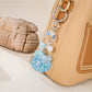 Keypus - Decorative Shell and Fish Tail Purse Charm Keychain