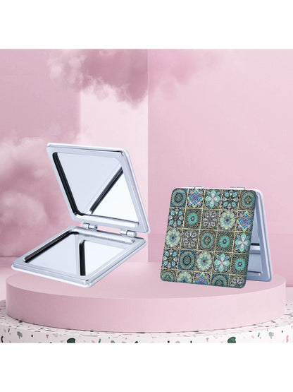 Mirroray - Decorative Pattern Folding Makeup Mirror