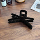 Beau - Elegant Velvet Hair Claw Clip Large