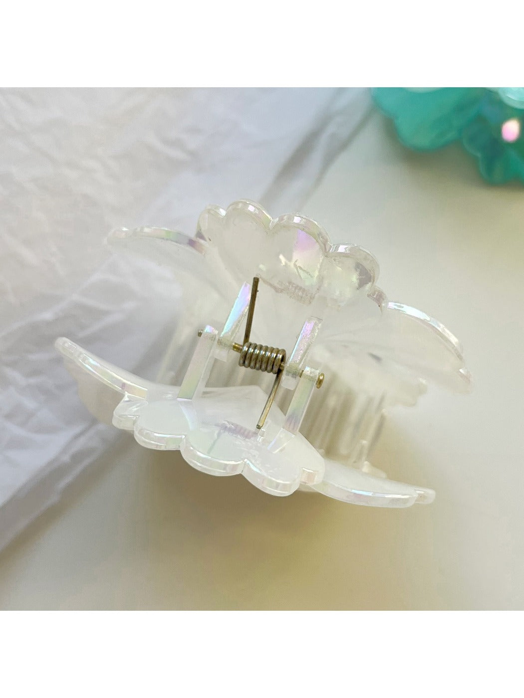 Beau - Colorful Egg Flower Shaped Hair Clip