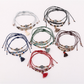 Lovra - Bohemian Beaded Tassel Pendant Bracelet