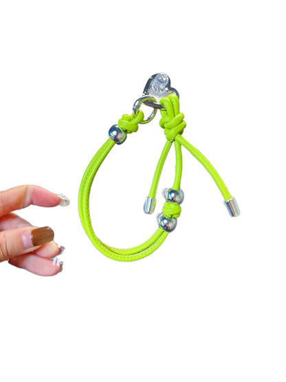 Keypus - Solid Color Knotted Wrist Phone Strap Lanyard