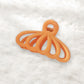 Beau - Hollow Fan Shape Plastic Hair Claw Clip