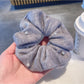Gifty - Fall Winter Crinkle Bead Scrunchie