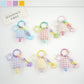 Keypus - Cute Love Grid Keychain