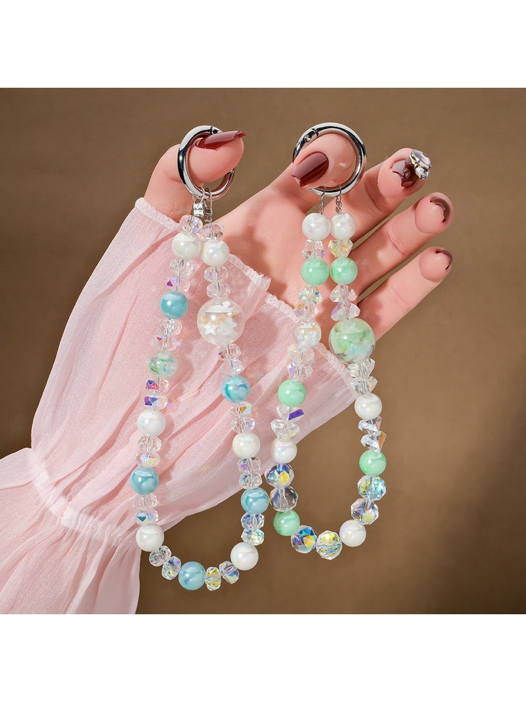 Keypus - Acrylic Beaded Cute Motif Phone Charm