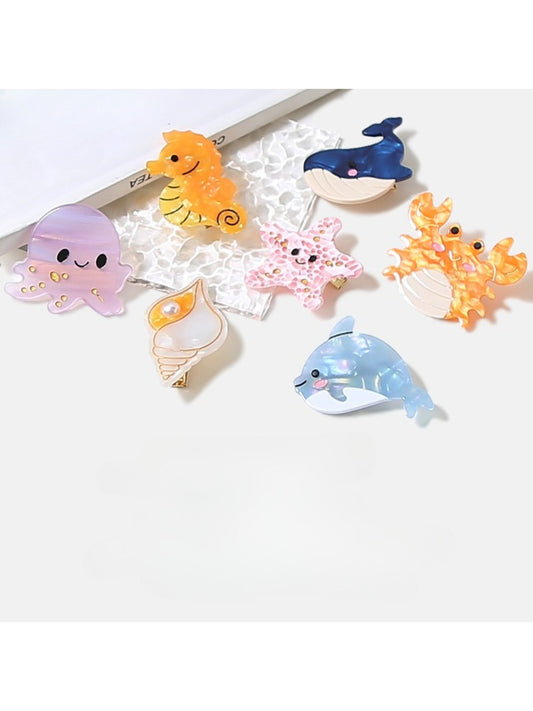 Beau - Cute Ocean Creature Shaped Hair Clip