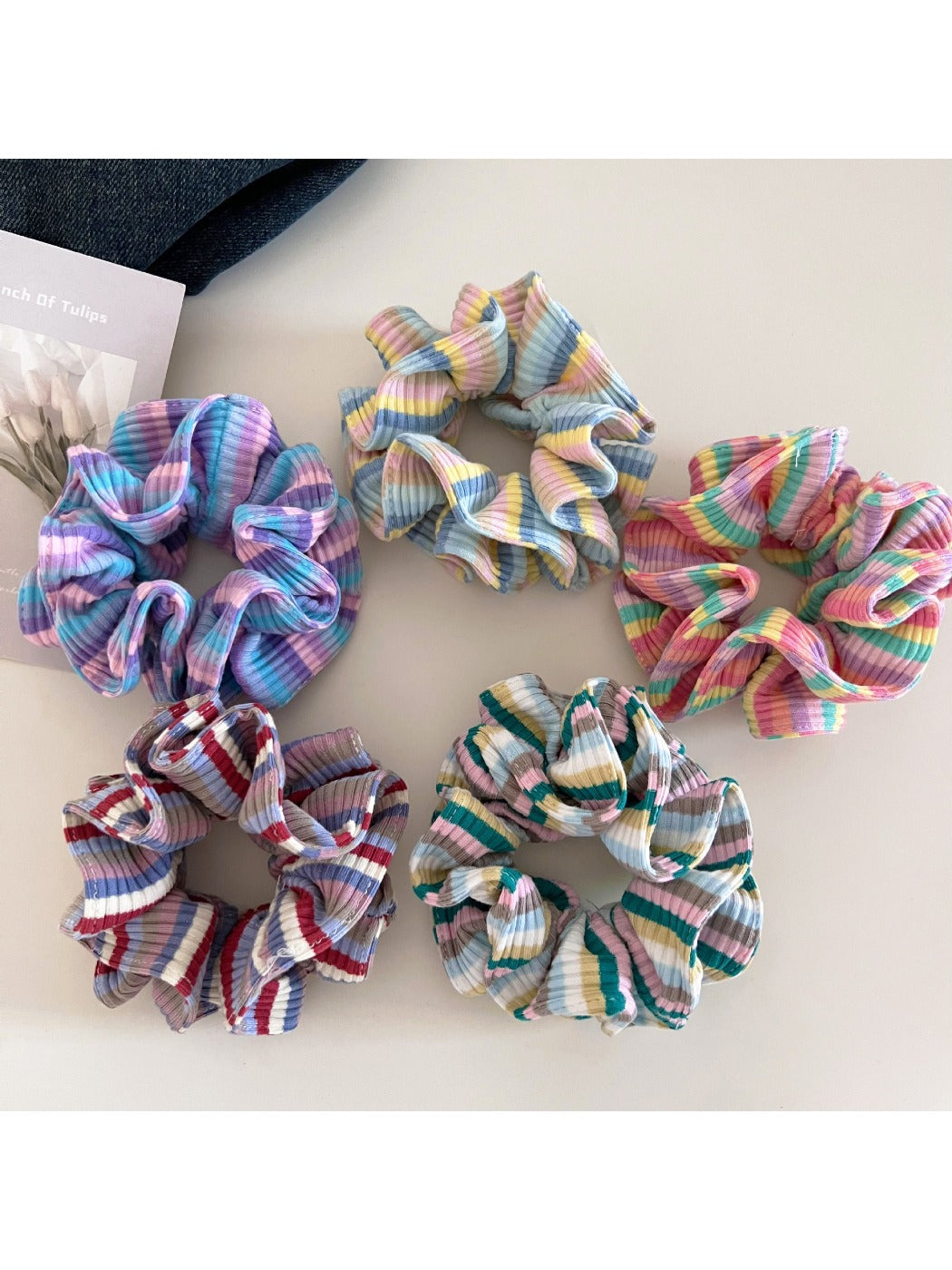 Gifty - Colorful Spiral-Shaped Hair Tie