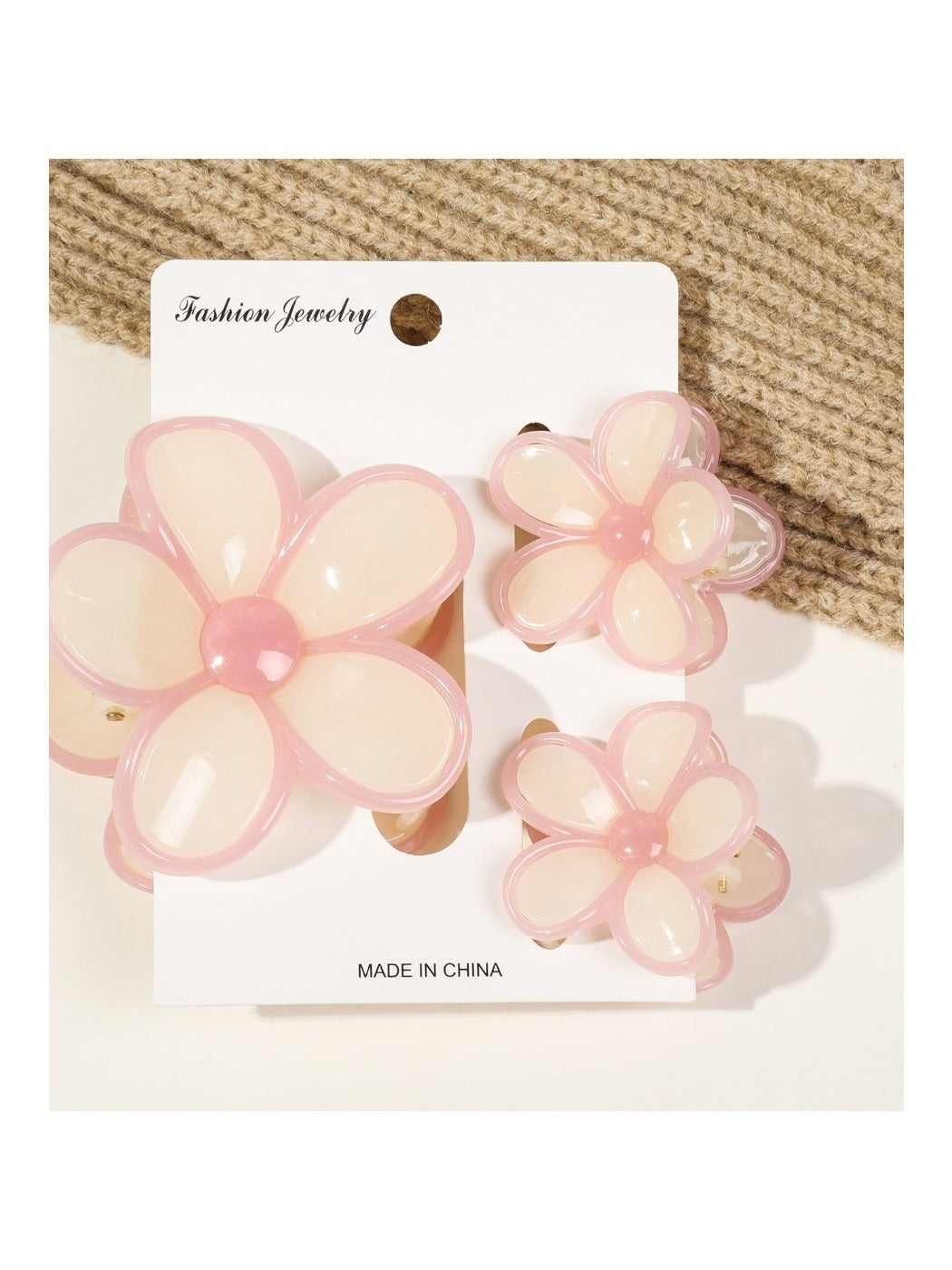 Beau - Five Petal Frangipani Hair Clip