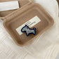 Beau - Plaid Pony-Shaped Side Hair Clip