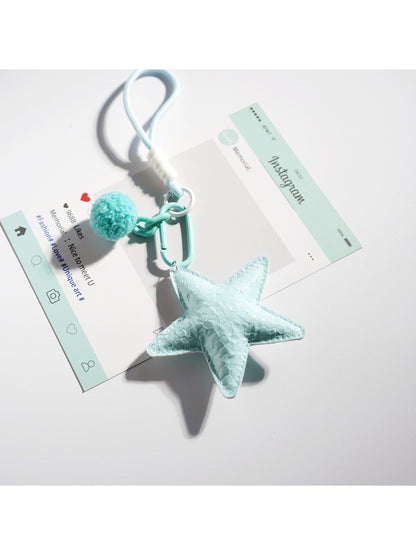 Keypus - Playful Starfish Charm Keychain
