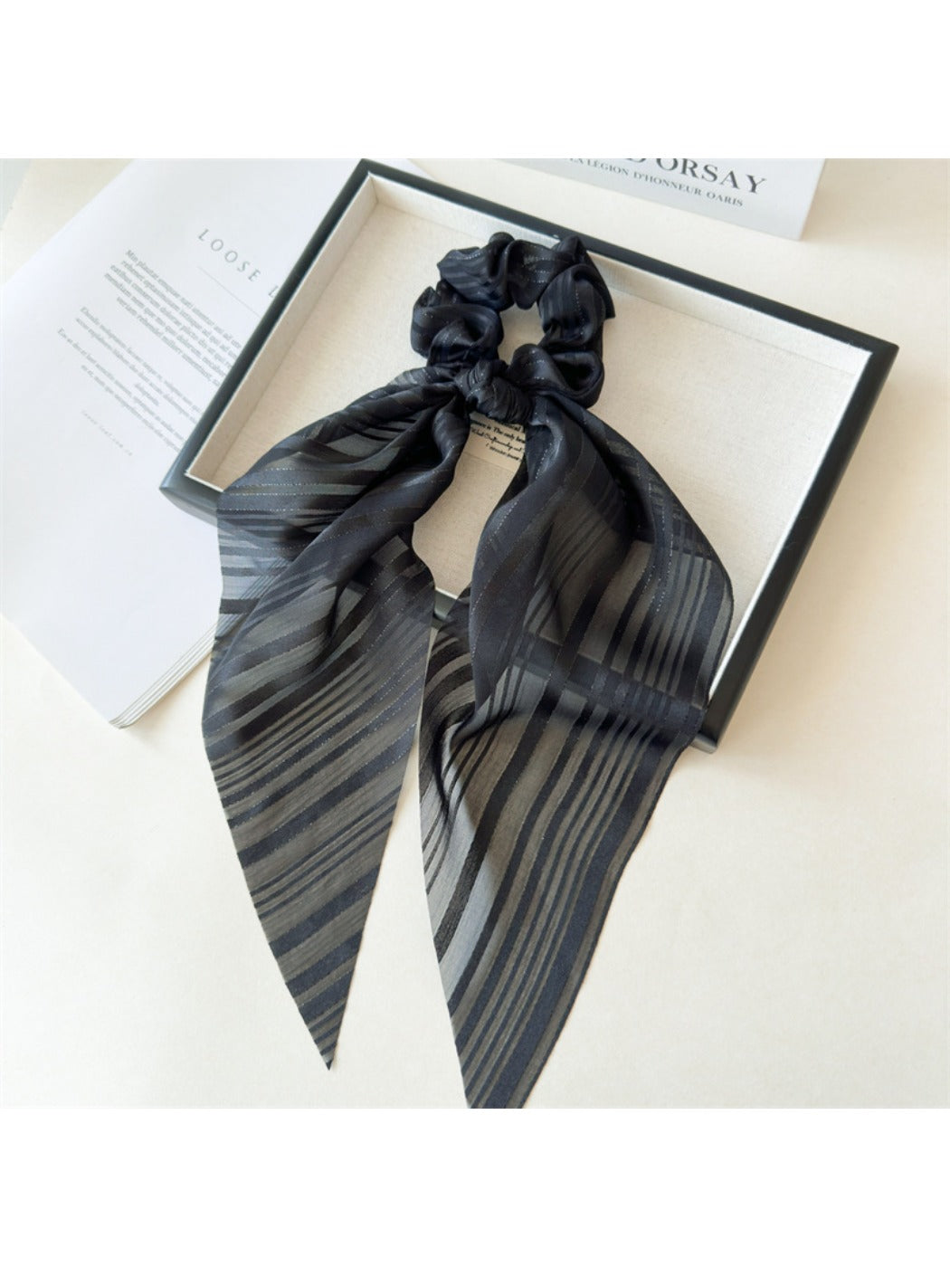 Gifty - Soft Ribbon Hair Scrunchie