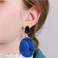 Earedge - Irregular Textured Long Stud Earrings