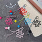 Keypus - Cutout Flower Pendant Decorative Bag Charm Keychain