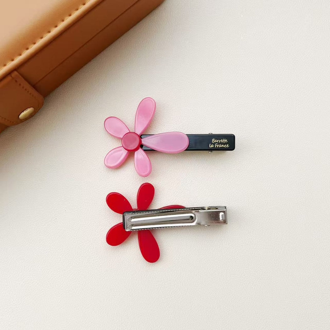 Beau - Sweet Flower Design Hair Clip