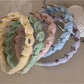 Gifty - Textured Toothed Curved Wrapped Headband