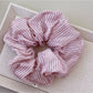 Gifty - Striped Fabric Coil Hair Tie