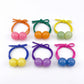 Gifty - Glossy Double Ball Elastic Ponytail Holder Hair Tie