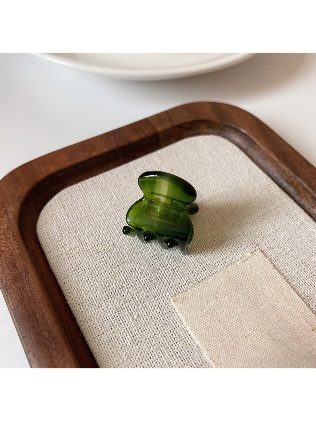 Beau - Mini Minimalist Half Moon Hair Claw Clip