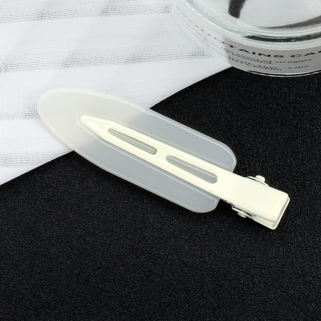 Beau - Solid Color Jelly Color Creaseless Hair Clip