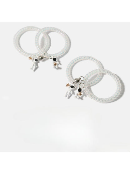 Gifty - Couple Telephone Coil Hair Ties Set
