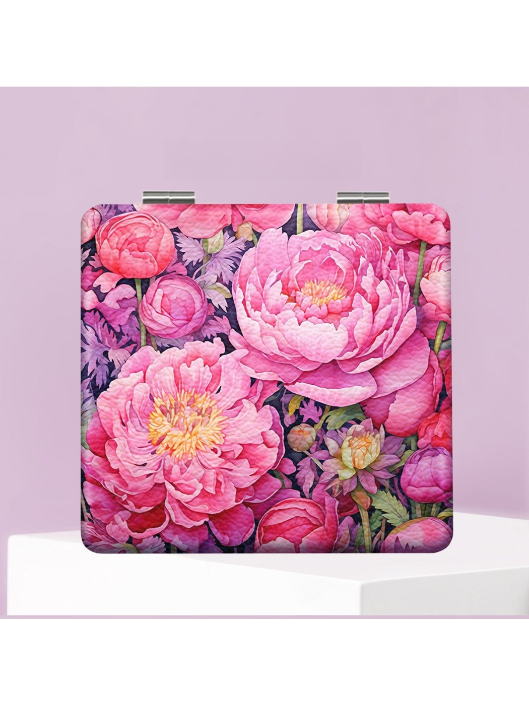 Mirroray - Folding Flower Pattern Makeup Mirror