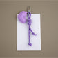 Keypus - Heart Shaped Faux Leather Keychain