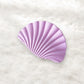 Beau - Matte Plastic Fan Shape Everyday Claw Clip