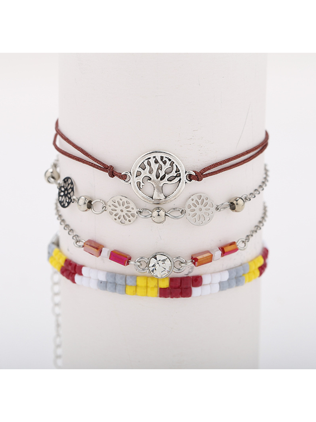Lovra - Bohemian Tree Of Life Beaded Bracelet