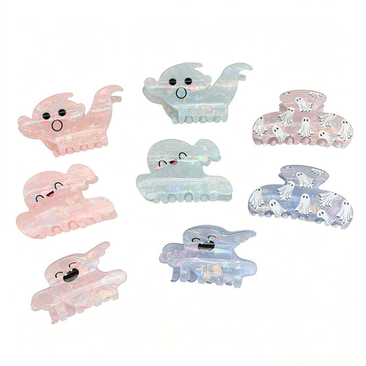 Beau - Cartoon Ghost Shaped PVC Claw Clip