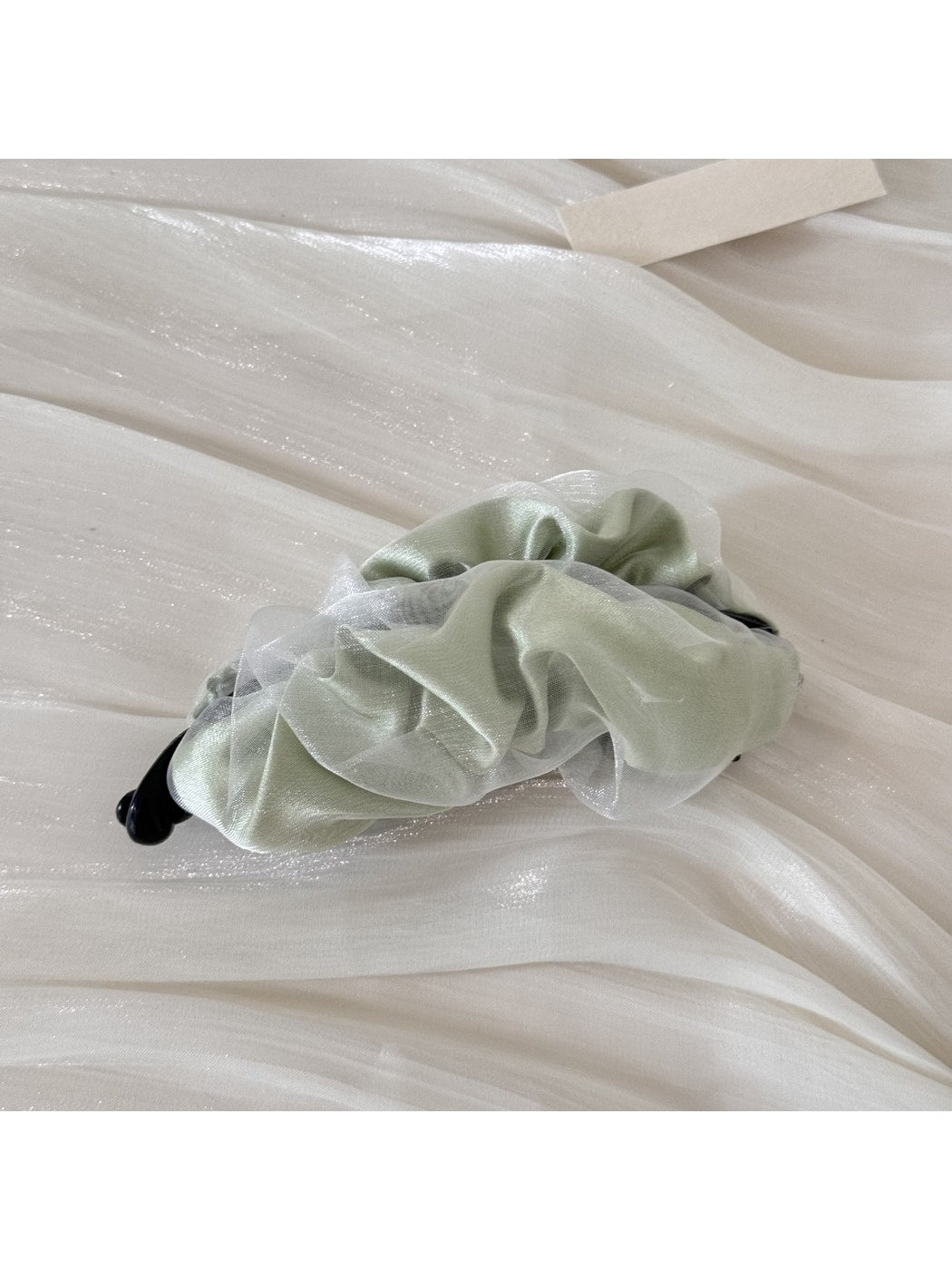 Beau - Double Layer Mesh Bubble Banana Clip
