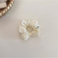 Gifty - Heart Cutout Bow Satin Scrunchie