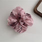 Gifty - Gentle Rose Print Tulle Scrunchie