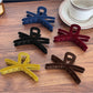 Beau - Elegant Velvet Hair Claw Clip Large