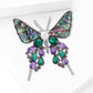 Brovia - Butterfly Inlay Alloy Fashion Brooch