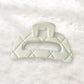 Beau - Geometric Hollow Out Plastic Alloy Claw Clip