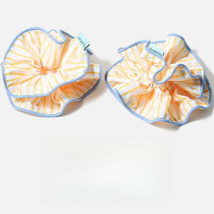 Gifty - Striped Polyester Sweet Style Scrunchie