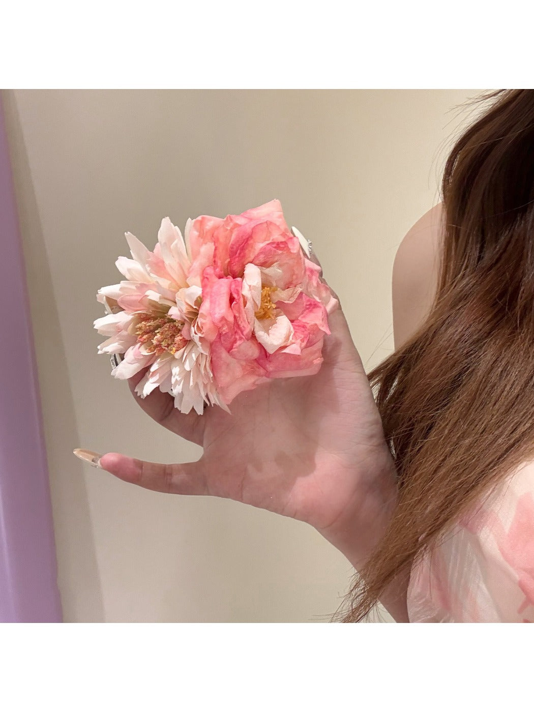 Beau - Bohemian Style Rose Blossom Hair Clip