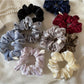 Gifty - Elegant Solid Color Ruched Scrunchie