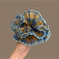 Gifty - Sheer Plaid Ruffled Polyester Scrunchie