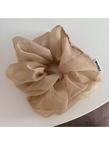 Gifty - Light Gauze Solid Color Scrunchie