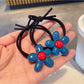 Gifty - Blue Flower Hair Tie