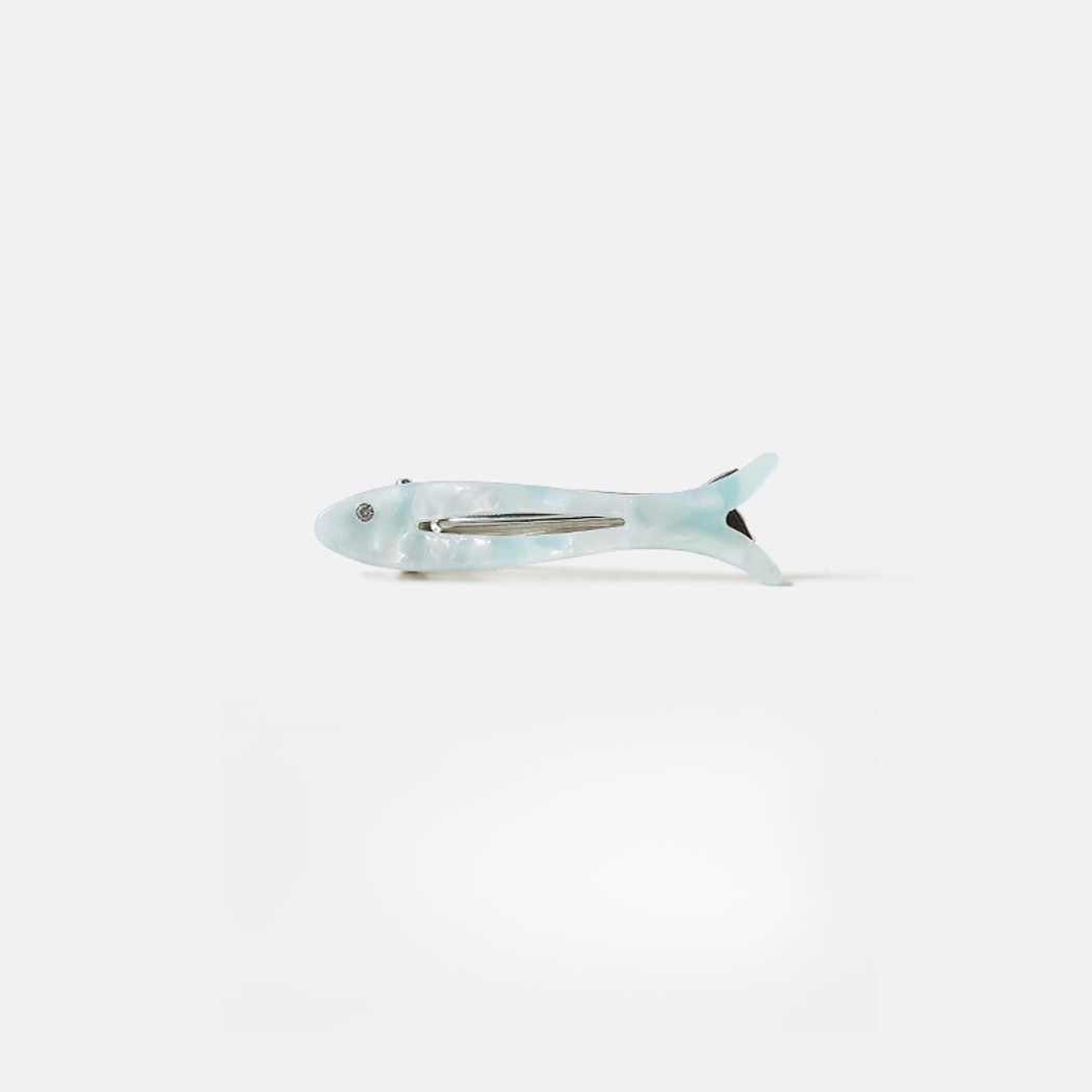 Beau - Fish Shape Acetate Side Barrette