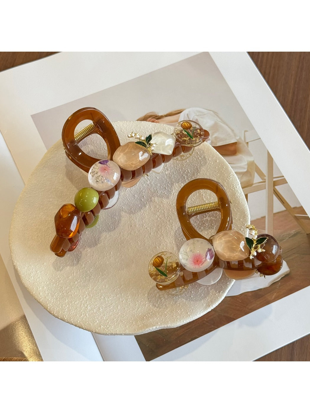 Beau - Vintage-inspired High-end Beaded Hairpin