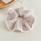 Gifty - Lace Ruffle Mesh Polyester Hair Scrunchie