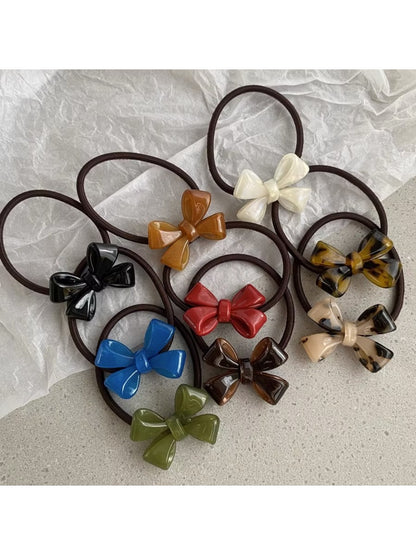 Gifty - Cute Acetate Bow Hair Tie