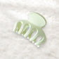 Beau - Matte Plastic Pumpkin Design Claw Clip