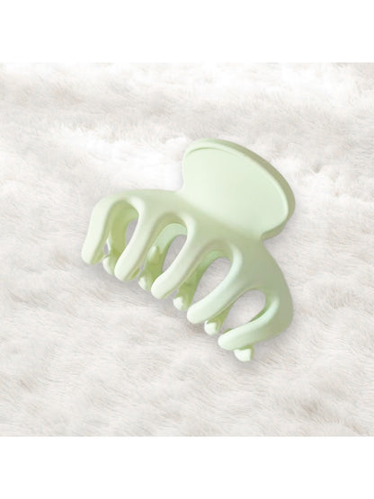 Beau - Matte Plastic Pumpkin Design Claw Clip