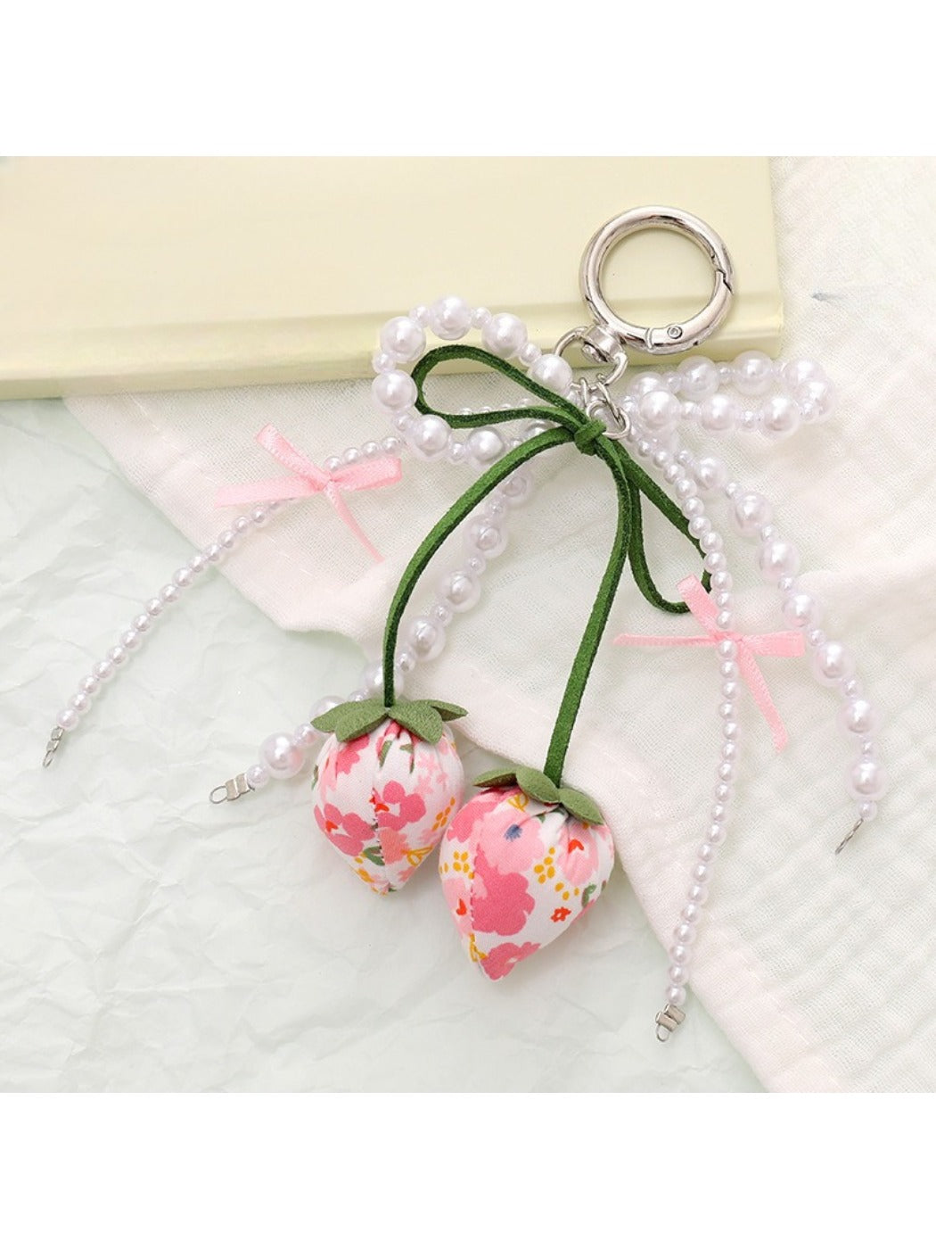 Keypus - Cute Strawberry Shaped Keychain